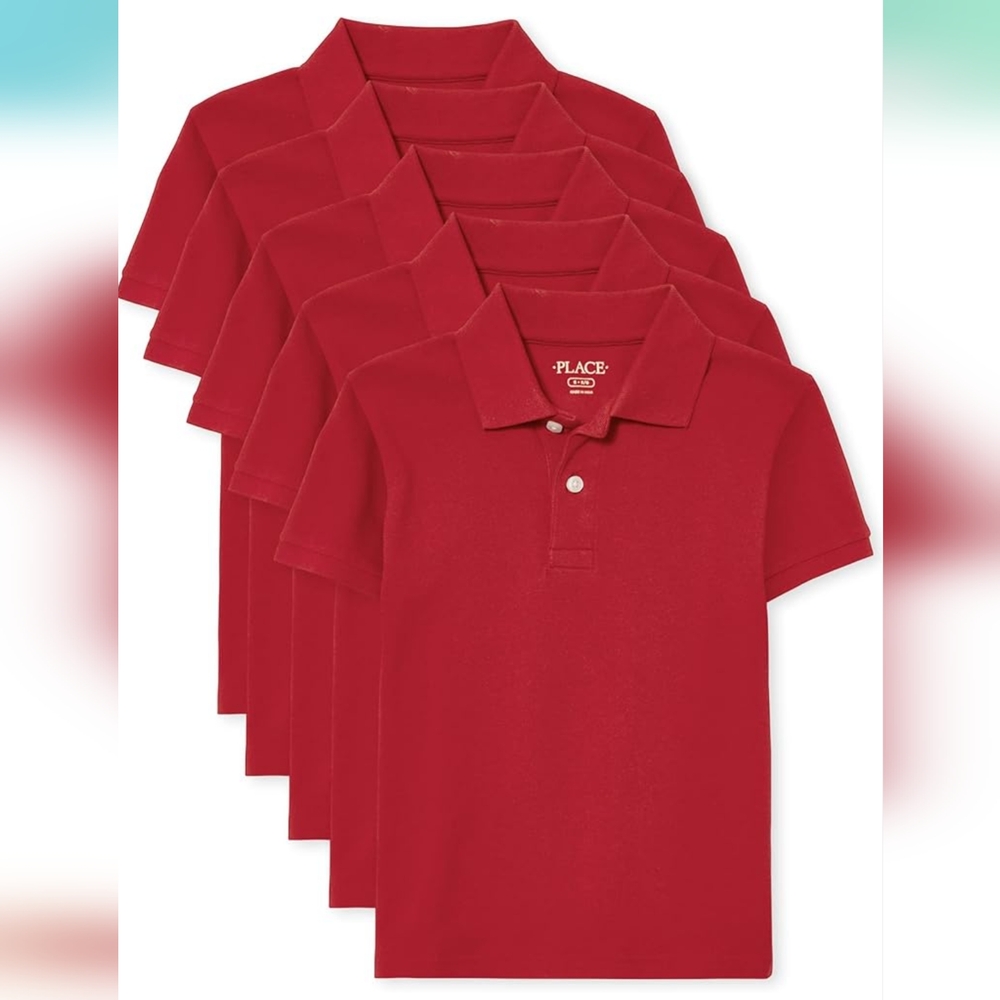 The Children's Place Red Polo Shirt for Kids